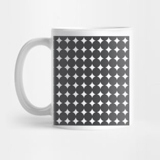 Retro Circles and Diamonds Mug